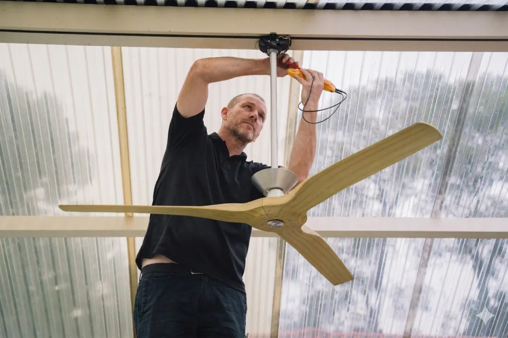 Seven Hills electrician performing a switchboard upgrade
